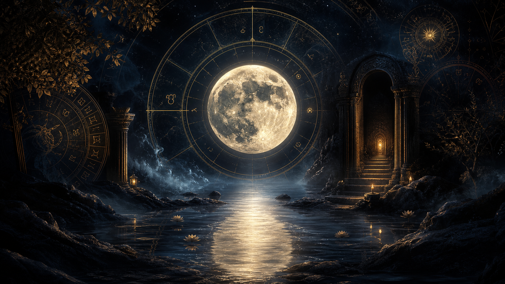 Moon in the 8th House in Vedic Astrology